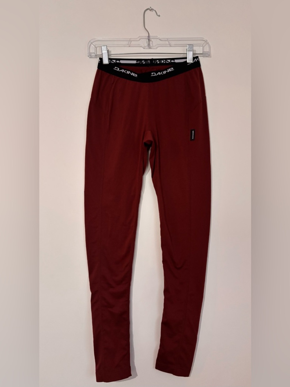 Dakine Men’s Maroon Thermal Jogger Base Layer Pants